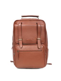 Celtic - Soft Tan Genuine Leather Backpack