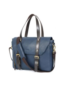 Celtic - Vintage Blue Messenger Bag For Men And Women