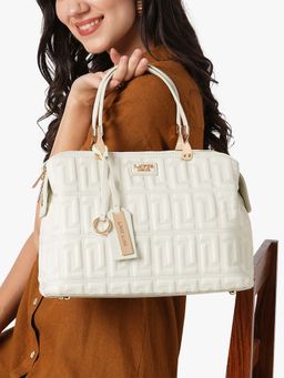 Lavie Luxe - Women's Juli26 Medium 3-Compartment Handbag - Off White (M)