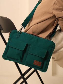 Mona B - Cleveland Laptop Sleeve Bag - Teal