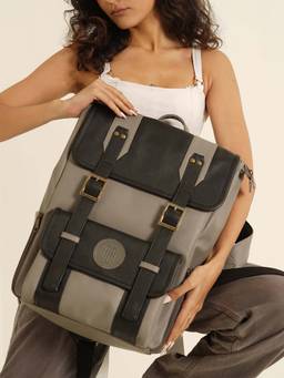 Mona B - Reed Backpack - Grey