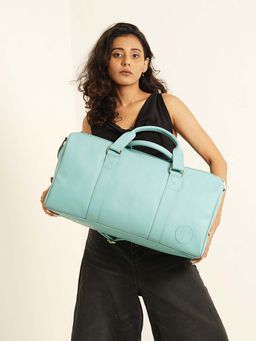 Mona B - Miles Duffle Bag - Turquoise