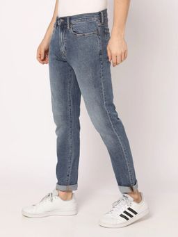 GAP - Men Blue Slim Fit Mid-Rise Jeans