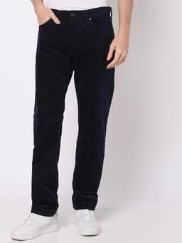 GAP - Men Navy Blue Solid Mid-Rise Jeans