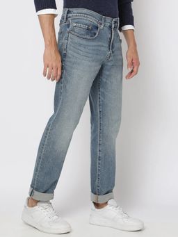 GAP - Men Blue Mid-Rise Slim Fit Jeans