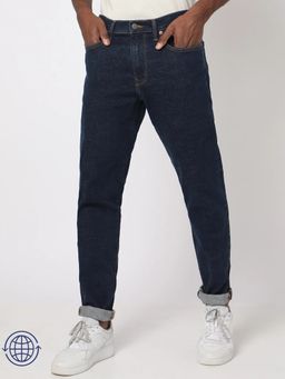 GAP - Men Navy Blue Slim Fit Mid-Rise Jeans