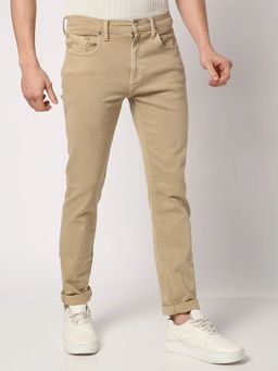 GAP - Men Beige Mid-Rise Skinny Fit Jeans