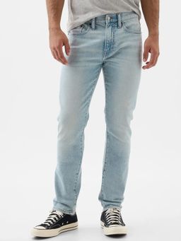 GAP - Men Blue Skinny Fit Mid-Rise Jeans