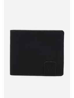 Allen Solly - Men Black Solid Genuine Leather Wallet