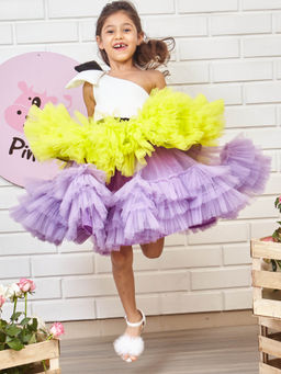 Pink Cow - Dolls Wear Out Ruffled Dress