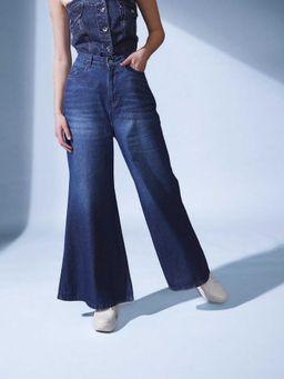 STREET 9 - Women Blue Flared Denim