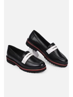 Allen Solly - Women Black Casual Slip On Loafers