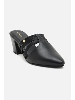 Allen Solly - Women Black Mules Heels