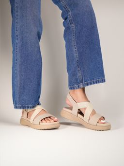 Monrow - Women Mila Beige Sandals