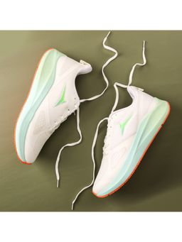 JQR - GLOBAL PRO White and Orange Men Running Shoes