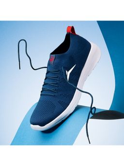 JQR - MOJ-403 PLUS Blue Men Walking Shoes