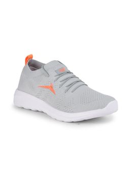 JQR - MOJ-403 PLUS Grey and Orange Men Walking Shoes