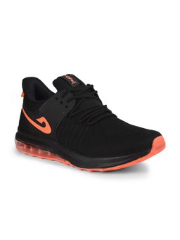JQR - RTGS Black and Orange Men Running Shoes