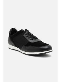 Van Heusen - Men Black Lace Up Sneakers