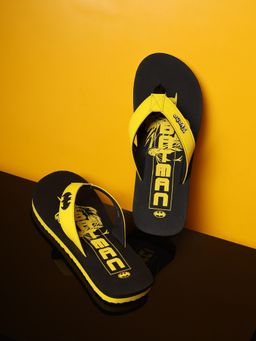 Yoho - Batman Yellow Flipflops for Men