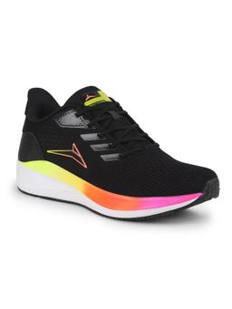 JQR - ZOOM PLUS 2 Black and Orange Men Running Shoes