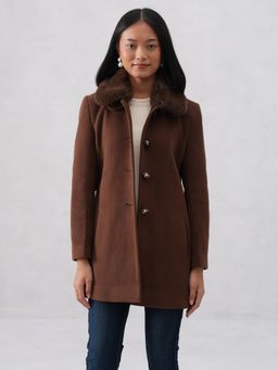 CRIMSOUNE CLUB - Women Brown Coat