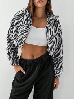 Outzidr - Full Sleeve Printed Black Jacket