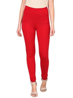 Lakshita - Red Plain Skinny Legging