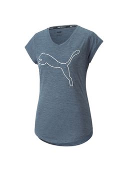Puma - Train Fav Heather Cat Women Gray T-shirts