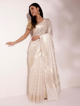 Fabindia - Natural Silk Blend Sari