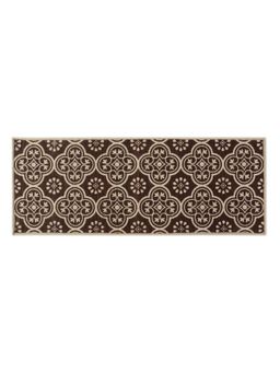 Saral Home - Brown Cotton & Jute Anti-Skid Runner 45X120 Cm