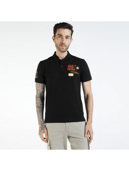 Royal Enfield - Vintage Od Black Polo T-Shirt