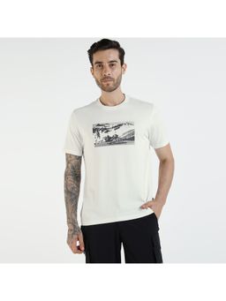 Royal Enfield - Motorcycle Polaroid Off White T-Shirt