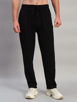 Cantabil - Men Regular Fit Black Trackpant