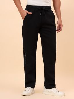 Cantabil - Men Regular Fit Black Trackpant