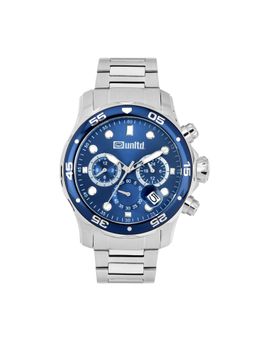 Unltd. - By Timex 44 mm Multifunction Navy Blue Dial Women Chrono Watch (UNG020001) (M)