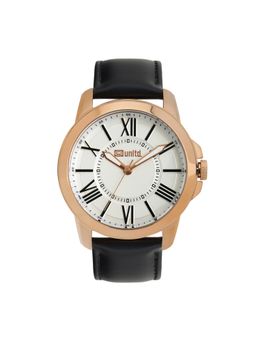 Unltd. - By Timex 44 mm Roman Off White Dial Men Analog Watch (UNG060002) (M)