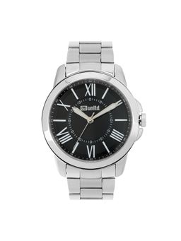 Unltd. - By Timex 44 mm Roman Black Dial Men Analog Watch (UNG060004) (M)