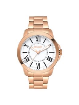 Unltd. - By Timex 44 mm Roman Off White Dial Men Analog Watch (UNG060006) (M)