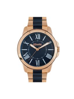 Unltd. - By Timex 44 mm Roman Navy Blue Dial Men Analog Watch (UNG060007) (M)