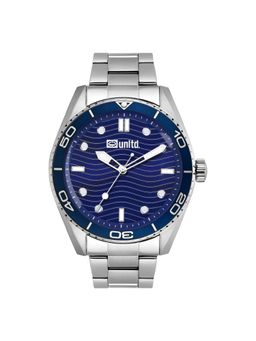 Unltd. - By Timex 46 mm Diver Look Navy Blue Dial Men Analog Watch (UNG070002) (M)