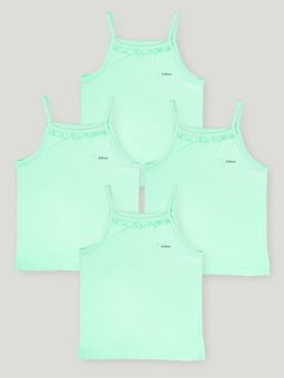 Kidbea - Girls Aqua Bamboo Camisoles (Pack of 4)
