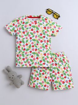 Baby Nation - Unisex Multi-Color Cotton T-Shirt with Short