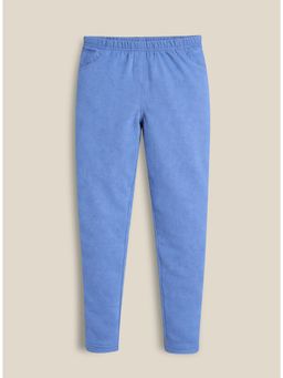 CHERRY CRUMBLE BY NITT HYMAN - Girls Blue Polycotton Legging