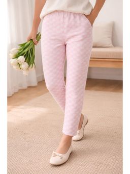 CHERRY CRUMBLE BY NITT HYMAN - Girls Pink Polyester Legging