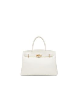 Call It Spring - LEMERCIER White Women's Satchel Bag With Detachable Strap