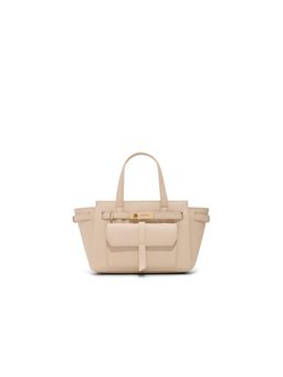 Call It Spring - ELOYZE Beige Women's Satchel Bag With Detachable Strap