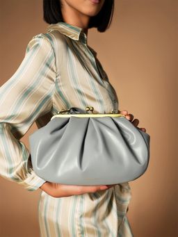 Theater - Women Guppy Grey Sling Bag With Detachable Strap