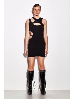 CILVR - Asphalt Black Combat Mini Dress