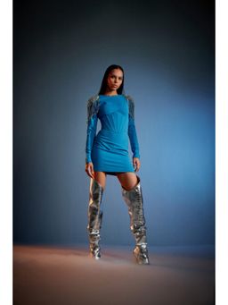 CILVR - Embroidered Corset Mini Dress